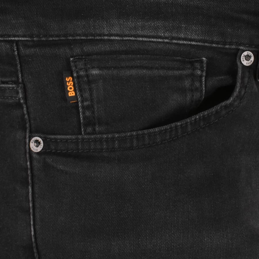 BOSS Maine Regular Fit Jeans Black